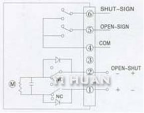 Instruction for ZY series electric actuator outline dimension-12