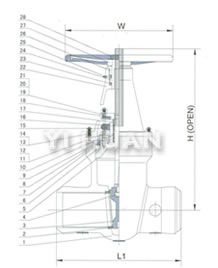 Pressure Seal Gate Valve