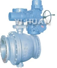 Two Piece Trunnion Ball Valve