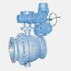 Please click the right side title:Two piece trunnion ball valve