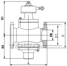 ZL47F self balancing valve construction