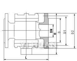 ZYC self pressure diffential control valve construction