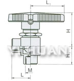 Flange-connection floating ball valve brief figure of structure-2