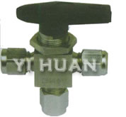 Socket Type 3-Way Ball Valve