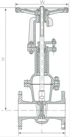 Bellow seal gate valve construction-1