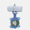 Please click the right side title:D671X/J butt-clamped pneumatic rubber-lined butterfly valve