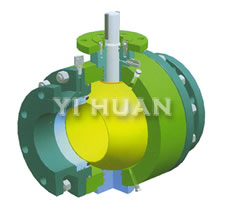 Forged Steel Trunnion Mounted Ball Valve