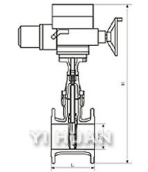 Electric resilient seated gate valve (RVEX)  brief figure of structure-1