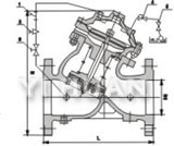 F745X remote control floating valve construction