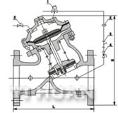 J145X electric remote control valve construction