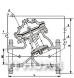 YX741X  adjustable pressure reducing& stabilizing valve construction