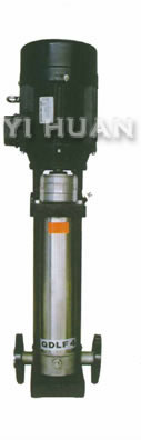 Vertical multistage centrifugal pump