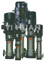 Vertical multistage centrifugal pump