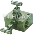 SS-M2F8 Female Thread Two Series Valve