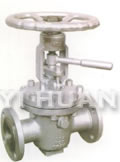 Flange-Connection Lifting Plug Valve Acc.To ANSI