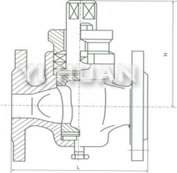 Plug Valve Acc.To GB brief figure of structure