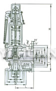 Closed Spring Loaded Low Lift Type-High Pressure Safety Valve brief figure of structure-6