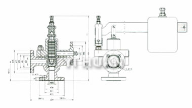 脈沖式安全閥 結(jié)構(gòu)圖