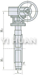 J41 F46/F3-10/16/25C/P    ANSI:150Lb/300Lb結(jié)構(gòu)圖2