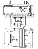 ZAJQ電動(dòng)調(diào)節(jié)球閥結(jié)構(gòu)結(jié)構(gòu)