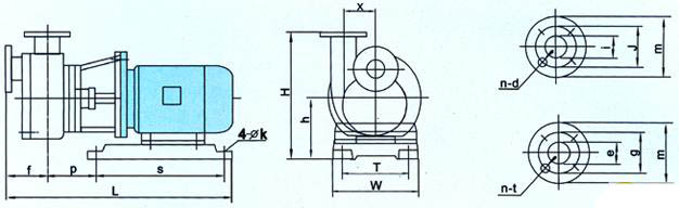 FZB系列氟塑料自吸泵圖