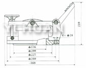 GLY－150腳踏式量油孔 結(jié)構(gòu)圖