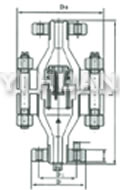 高壓升降式止回閥結(jié)構(gòu)圖