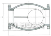 HQ44X單球微阻球形止回閥